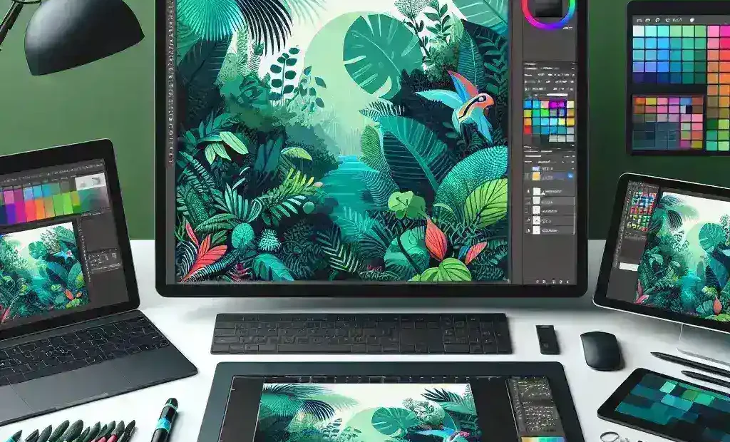 Alt text: "Adobe Illustrator screen showcasing the new Generative Fill feature, enhancing creative workflows and design capabilities inspired by its success in Photoshop."